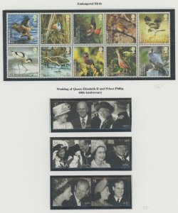 Great Britain #2498/2519 Mint (NH) Single (Complete Set) (Fauna) (Queen)