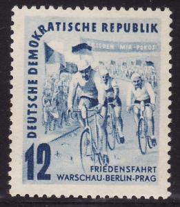 Germany (DDR) #98 F-VF Mint NH ** Bicycle Race