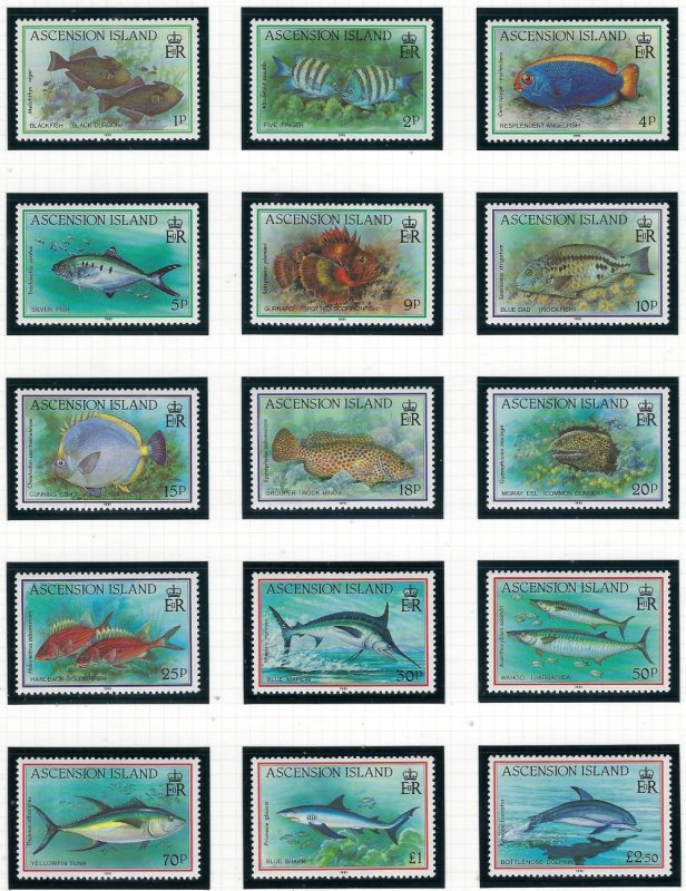 Ascension 516-30 MNH 1991 Fish