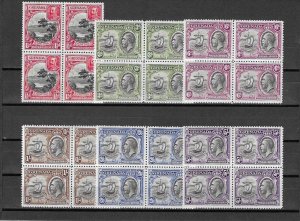 GRENADA 1934/36 SG 135/44 MNH Cat £240