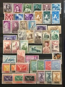 Spain 169 Mint (Mostly MNH) Stamps SCV $90