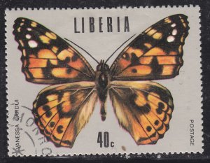 Liberia 688 Tropical Butterflies 1974