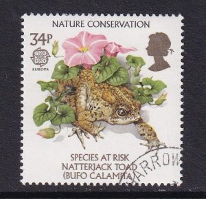 Great Britain   #1144 cancelled 1986  Europa  nature conservation 34p