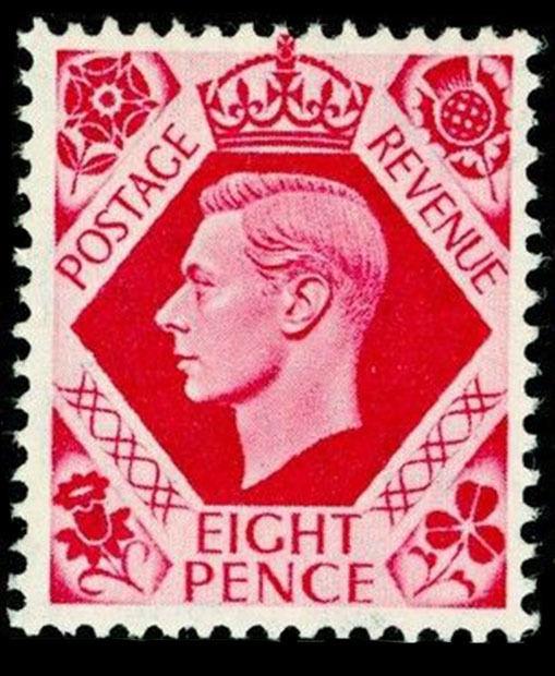 SG472 8d bright carmine NH MINT.