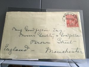 Australia 1930  Toorak Victoria letter enclosed stamps cover R29108 