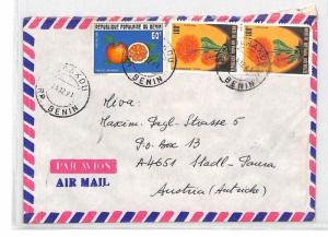 Benin *PAKOU* CDS Airmail Cover MISSIONARY VEHICLES PTS 1991 CA292