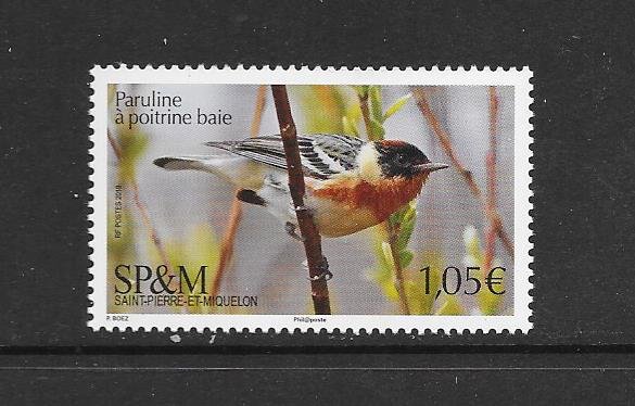 BIRDS -ST PIERRE & MIQUELON #1070 MNH