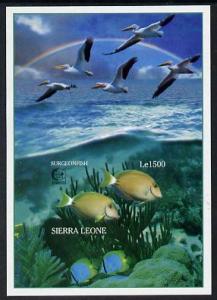 Sierra Leone 1995 Singapore '95 Stamp Exhibition - Marine...