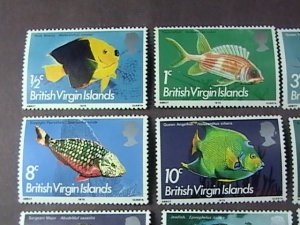 BRITISH VIRGIN ISLANDS # 284-300-MINT/NEVER HINGED-COMPLETE SET--QEII--1975