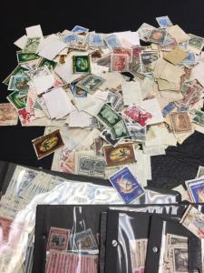 Columbia Stamps. Loads Of Used Stamps.