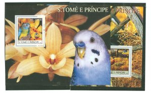 St. Thomas & Prince Islands #1489-1490 Mint (NH) Souvenir Sheet (Scouts)