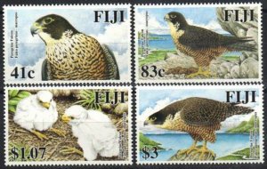 Fiji Stamp 1042-1045  - Peregrine Falcons