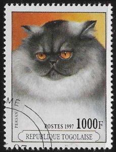 Togo #1762 (1997), CTO single, cat. $