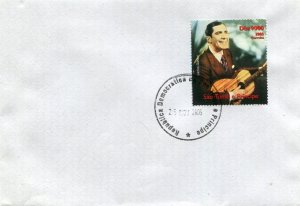 Sao Tome and Principe 2005 MUSIC CARLOS GARDEL 1 value Perforated in FDC