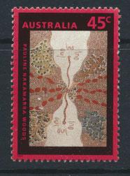 Australia SG 1388  Used  - Painting Aboriginal