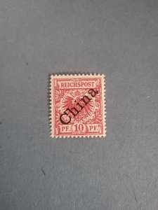 Stamps German Offices in China Scott #3a hinged