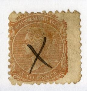 SOUTH AUSTRALIA 58 USED (SM RARE CANCEL) BIN $20.00 ROYALTY