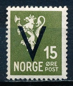 Norway #214 Single MH