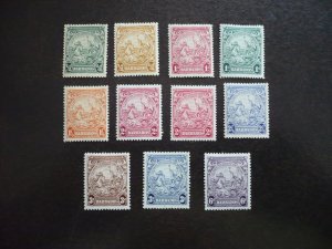 Stamps - Barbados - Scott# 193-197a,199 - Mint Hinged Part Set of 11 Stamps