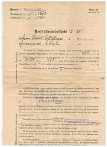 1922 Konstanz Germany Einschreiben Registered Business Stationary Cover