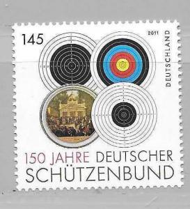 Germany 2634 150th Shooting Federation single MNH