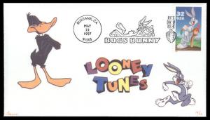 #3137 Bugs Bunny Barre FDC