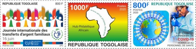 Stamps of 2020. TOGO. - FAMILY REMITTANCES.