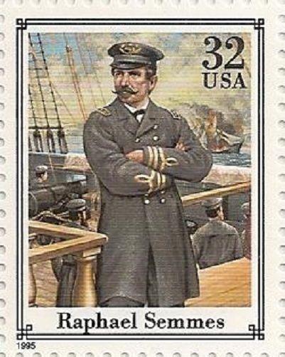 US 2975i Civil War Raphael Semmes 32c single (1 stamp) MNH 1995