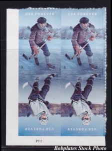 BOBPLATES #5252-3 Hockey History Plate Block VF MNH ~ See Details for #s/Pos