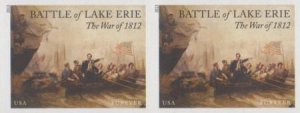 US 4805a Modern Imperf War Of 1812 - Battle Of Erie Pair