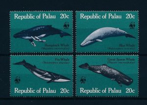 [53880] Palau 1983 Marine life whales WWF  MNH