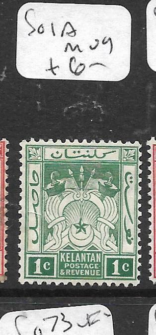 MALAYA  KELANTAN   (PP1105B) 1C  SG 1A   MOG