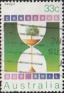 Australia #954 1985 33c Soil Conservation USED-Fine-NH.