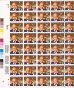 US Stamp - 1990 Dwight D. Eisenhower - 40 Stamp Sheet - Scott #2513