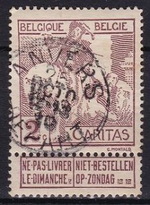 Belgium Used - Scott# B2