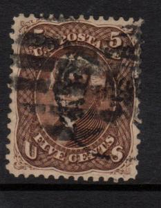 #76 Used Black fancy Cancel