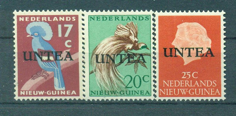 West Irian sc# 1a-19a (untea set) mh cat value $51.10