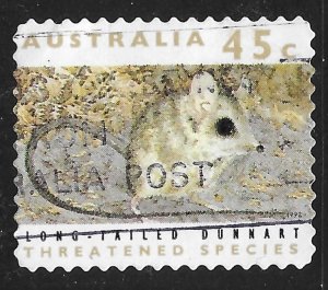 Australia #1235c 45c Threatened Species - Long-tailed Dunnart