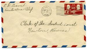 U.S. #UC17 Airmail Entire