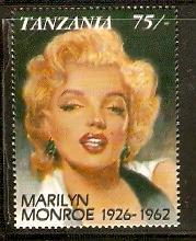 Tanzania 1992 Marilyn Monroe Sc 809 Music Film Actor MNH 