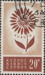 Cyprus, #244 Used From 1964