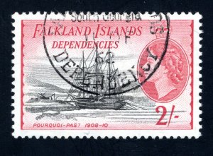 Falkland Islands Dependencies SC #1L29   XF, Used, CV $10.00 ..... 1930214