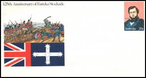 Australia Eureka Stockade Postal Stationary Unused VF