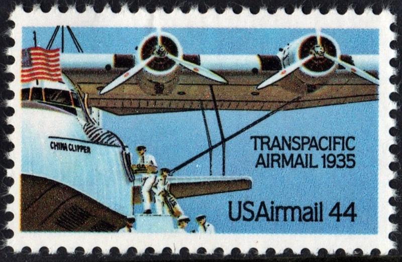 SC#C115 44¢ Transpacific Airmail: 50th Anniversary (1985) MNH