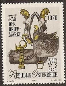 AUSTRIA B326 MNH 1970 STAMP DAY