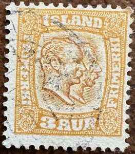 Iceland 1907-08 Sc. 72 Used