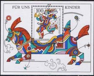 Germany 1996, Scott#1925 MNH, For the Children souvenir sheet
