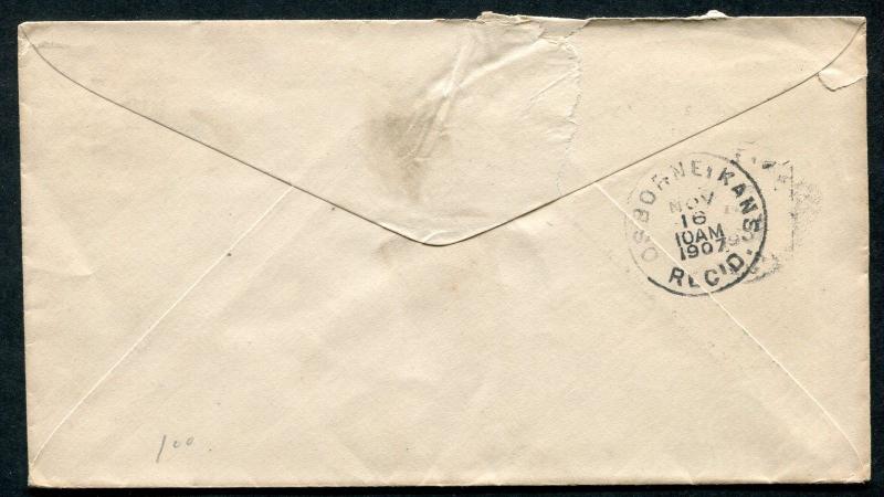 1907 Campbell Glass & Paint Company - Kansas City, Missouri to Osborne, Kansas