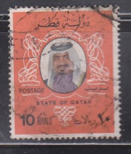 QATAR Scott # 556 Used 2 - Sheik Khalifa