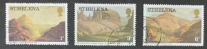 ST.HELENA 1976 LITHOGRAPHS 1d 3d 6d   FINE USED